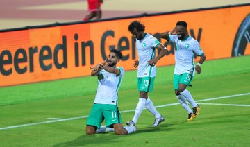 A goal from Saleh Al-Shehri was enough for Saudi Arabia to complete a perfect week in the AFC Asian World Cup Qualifiers and beat Oman. (AFC/the-afc.com)
