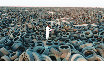 Scrap tires are a major environmental problem worldwide due to their bulk and the chemicals they can release. (Reuters)