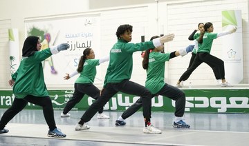 Saudi Arabian women’s fencing team launches training camp at Prince Saud bin Jalawi Sport City