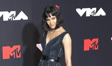 Sofia Boutella hits MTV red carpet in Alexander McQueen look