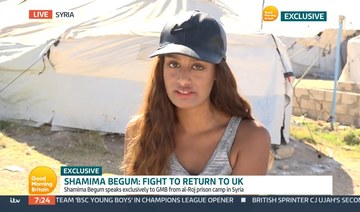 Shamima Begum, who lost her British citizenship after joining Daesh told British TV on Wednesday she would be prepared to return to the UK to face terror charges. (Screenshot/ITV/Good Morning Britain)
