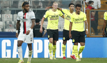 Haaland scores as Dortmund beats Beşiktaş 2-1 away in opener