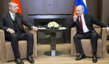 Russian President Vladimir Putin (R) meets with his Turkish counterpart Tayyip Erdogan in Sochi, Russia. (REUTERS file photo)