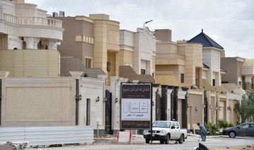 Foreign labourers work on the construction of new luxury houses in the Saudi capital Riyadh. (AFP file photo)