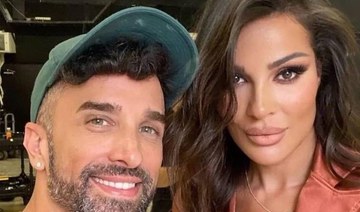 A photograph of Lebanese actress Nadine Njeim apparently posing with an Israeli make-up artist in the UAE sparked a social media storm over the weekend. (Screenshot)