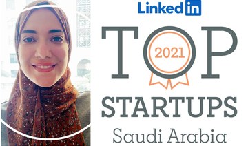 LinkedIn has released its 2021 LinkedIn Top Startups list, identifying the top 10 startups in Saudi Arabia. (Supplied)