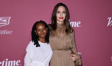 Angelina Jolie sports Lebanese label in rare red carpet outing with daughter