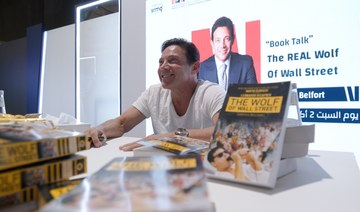 The ‘real Wolf of Wall Street’ shares his story at Riyadh book fair