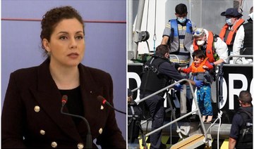 Albania's Olta Xhacka said that any suggestion her country would participate in such a scheme with the UK was “embarrassing.” (Reuters/File Photos)