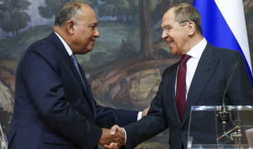 Lavrov, Shoukry discuss solutions to regional crises in Moscow