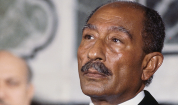Egyptian President Anwar Sadat, who was assassinated 40 years ago on Wednesday. (Sygma via Getty Images)