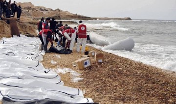 Red Crescent says bodies of 17 people washed ashore in Libya