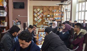A Mosul book cafe raises political awareness in the run-up to Iraq elections