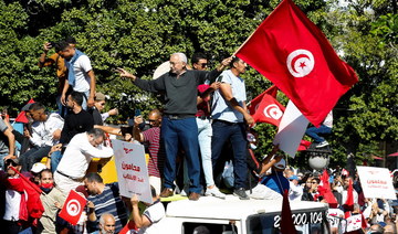 Thousands protest against Tunisia leader Kais Saied