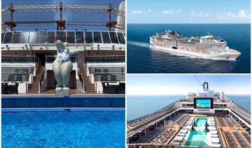 MSC Bellissima's pool area, which sailed a series of voyages around the Red Sea, as most of the daytime activities take place around the main pool deck. (AN Photo/MSC Cruises)
