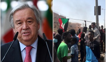 Antonio Guterres has called for the immediate release of Prime Minister Abdalla Hamdok following a coup in Sudan. (Reuters)