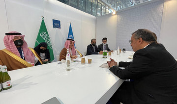 Saudi foreign minister meets WHO director general
