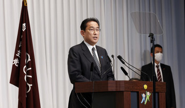 Japan’s Fumio Kishida says he may act as foreign minister until new cabinet is formed
