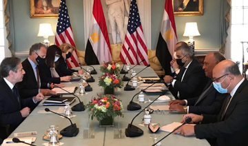 Blinken said the US welcomed Egypt’s announcement of its strategy on human rights, and said the issue would be discussed during meetings with Egyptian officials. (Supplied)