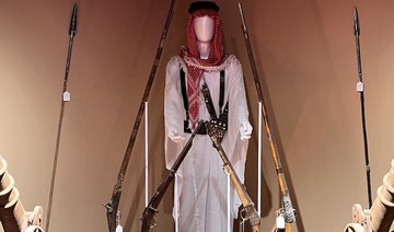 The Museum of Weapons, a major participant in the Riyadh Season, is taking visitors through the arms that were used to defend the first, second and third Saudi states. (AN Photo/Zaid Khashogji)