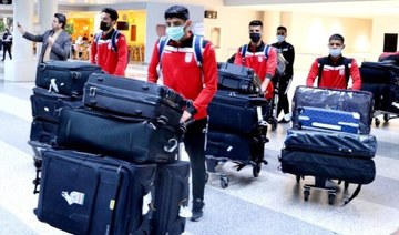 Iran’s football team faces social media ridicule over bulky luggage at Beirut airport
