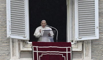 The pope praised what he called the “mission” of journalism. (File/AFP)