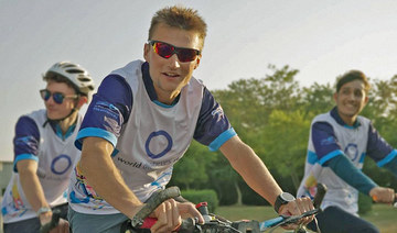 Cycling around the world with cancer, Luke Grenfell-Shaw arrives in Pakistan