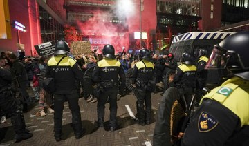 Dutch police detain dozens in a second night of COVID-19 rioting