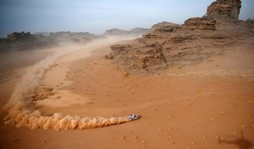 The Dakar Rally is being held in Saudi Arabia as part of a ten-year agreement between the Kingdom and Amauri Sport, the owners of the rally. (AFP/File Photo)