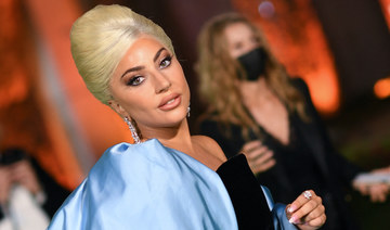 Lady Gaga announces new beauty launch wearing Lebanese label Lama Jouni