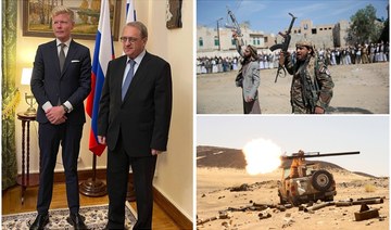 The UN Envoy for Yemen, Hans Grundberg met in Moscow with Deputy FM Vasilievich and Deputy FM and Special Presidential Representative for MEA Bogdanov. (Twitter: @OSE_Yemen)