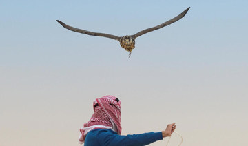 Saudi falconry festival starts in Riyadh. (SPA)