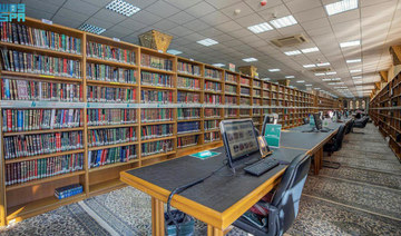 Madinah Library offers visitors 180,000 books. (SPA)