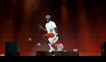 Stormzy, the first British rapper to perform a headlining slot at Britain’s Glastonbury festival in 2019, performed his acclaimed hits “Big For Your Boots” and “Vossi Bop.” (Supplied)