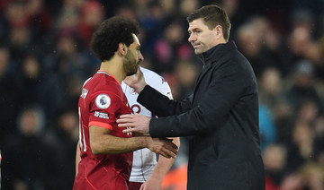 Salah spoils Gerrard’s return to Liverpool