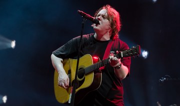 Lewis Capaldi delivered a powerful set at the Yasalam After-Race Concerts. (Supplied) 