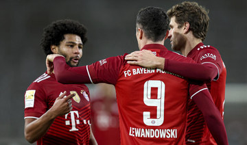 Gnabry hat-trick sees Bayern go nine-points clear in Bundesliga