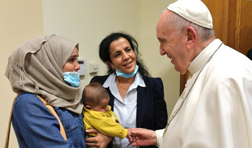 Migrants help Pope Francis celebrate 85th birthday