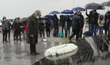 UN chief lays wreath at Beirut port, urges action from leaders