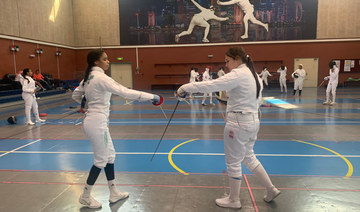 Saudi women’s fencing team launches Qatar training camp