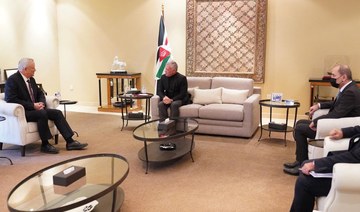 Jordan’s king publicly hosts Israeli official for 1st time in 4 years
