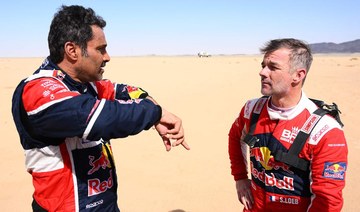 Al-Attiyah 33 minutes up on Loeb before last Dakar stage