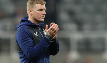 Ten games into his spell as manager, Howe’s side has claimed just one win. That solitary victory came in the clash against Burnley on Dec. 4. (Reuters)