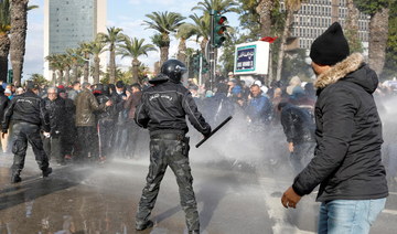 Tunisian police killed man in first death of protests, activists say