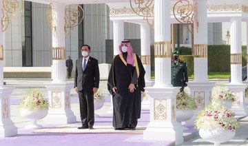 Thai PM meets Saudi crown prince during visit to Saudi Arabia