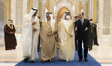UAE, Egypt and Bahrain leaders’ summit discusses regional issues