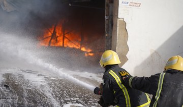 Fire breaks out at industrial zone in Riyadh