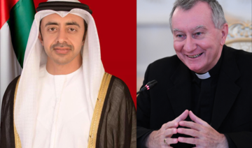 UAE leading model of global human solidarity: Vatican secretary of state