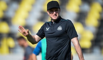 Eddie Howe has revealed details of a motivational speech given to Newcastle United players by PIF chief and club chairman, Yasir Al-Rumayyan, during their Saudi training camp. (Facebook/@newcastleunited)