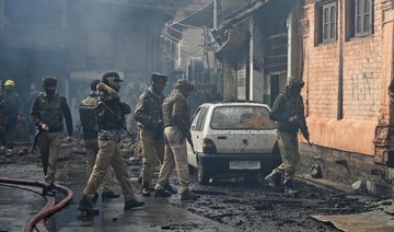 Indian troops kill five militants in Kashmir, police say